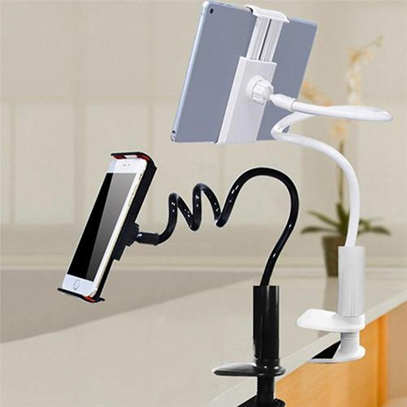 360° Flexible Spiral Stand – Lazy Holder for Phones & Tablets