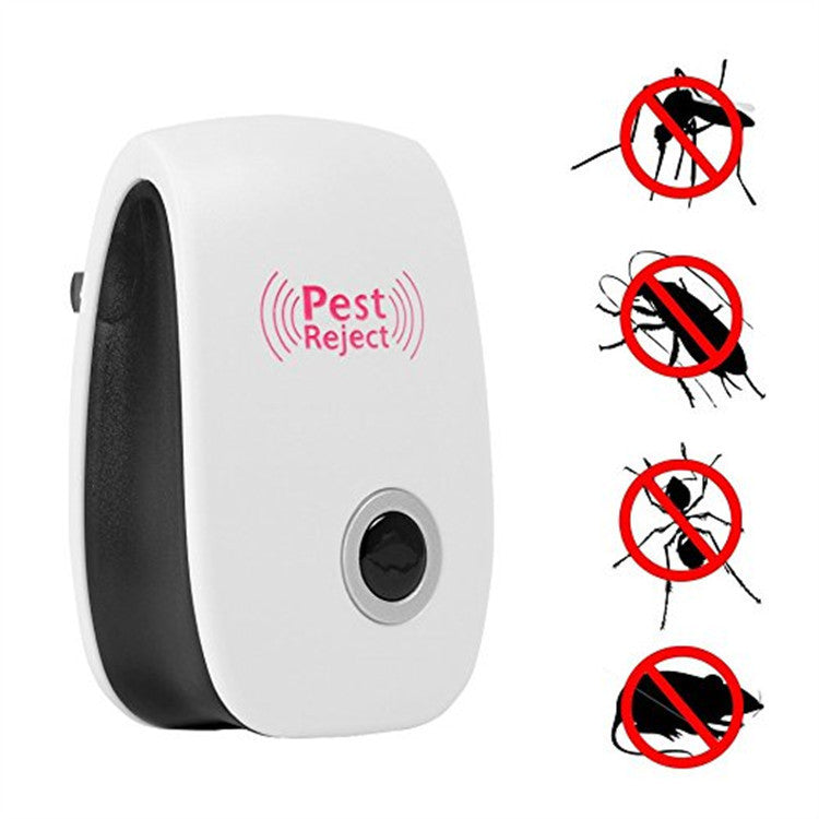 Electronic Ultrasonic Mosquito & Pest Repeller – Rechargeable, EU/US Plug