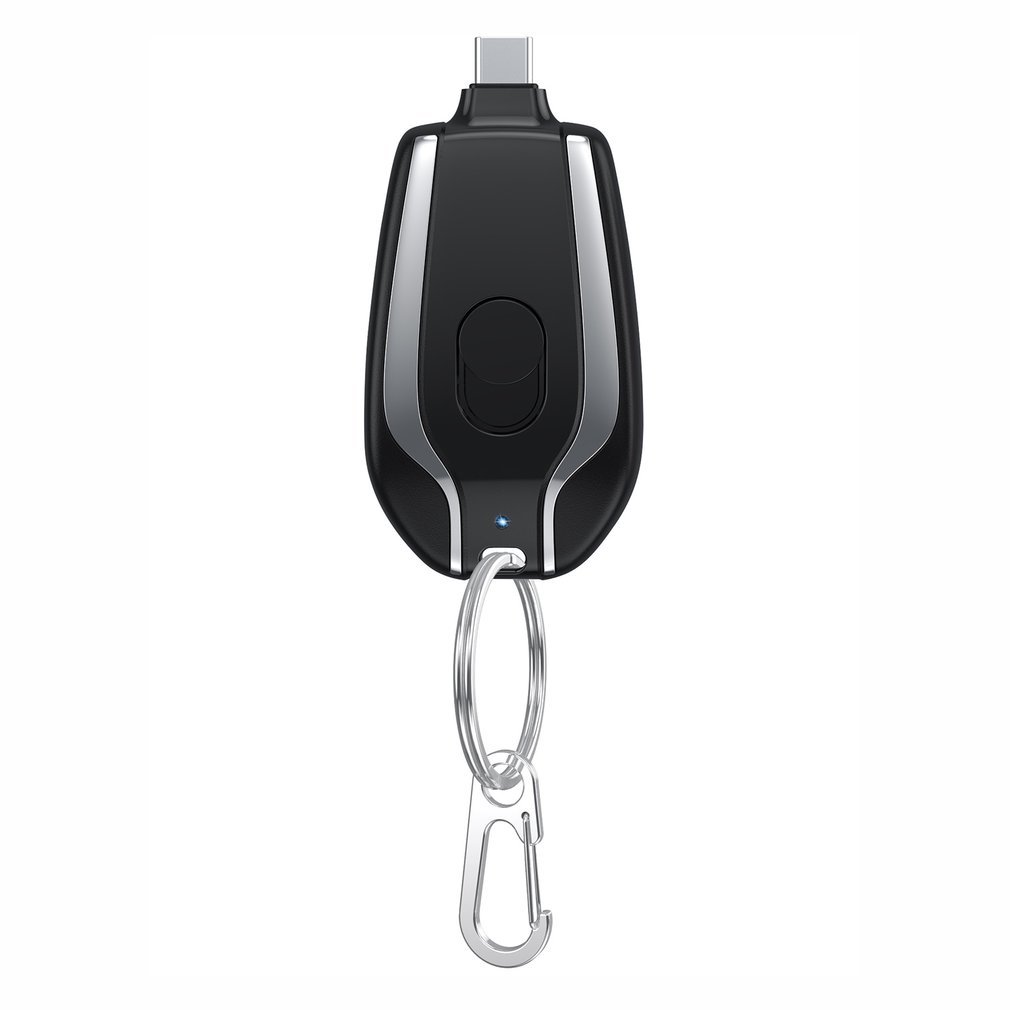 Mini Power Bank Keychain Charger – Fast Charging Backup Battery Pack - Markety Way