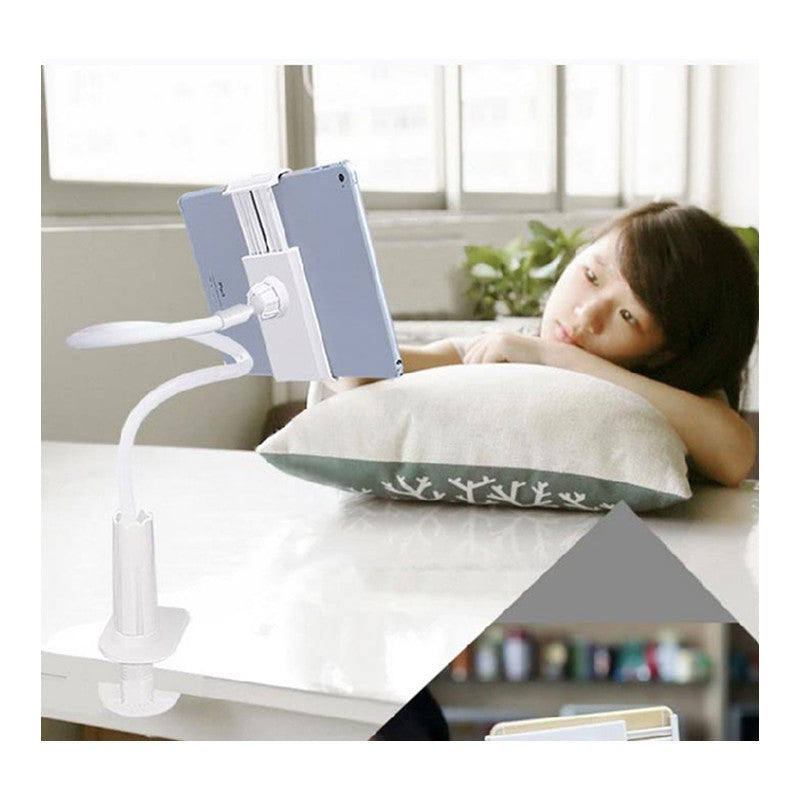 360° Flexible Spiral Stand – Lazy Holder for Phones & Tablets