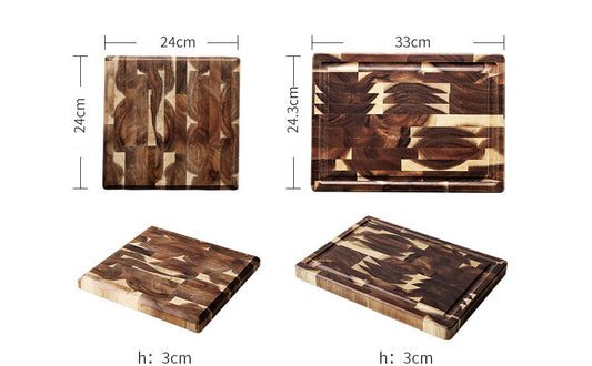 Solid Wood Kitchen Cutting Board – Household Parquet Design