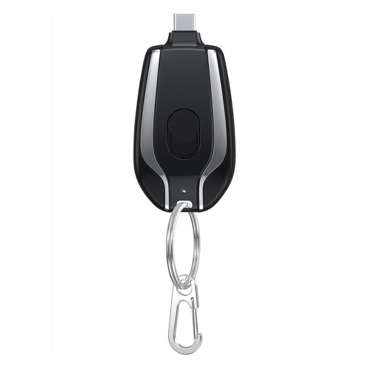 Mini Power Bank Keychain Charger – Fast Charging Backup Battery Pack - Markety Way