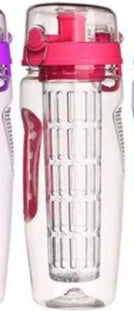 32oz Fruit Infuser Water Bottle BPA-Free Plastic Juice Shaker