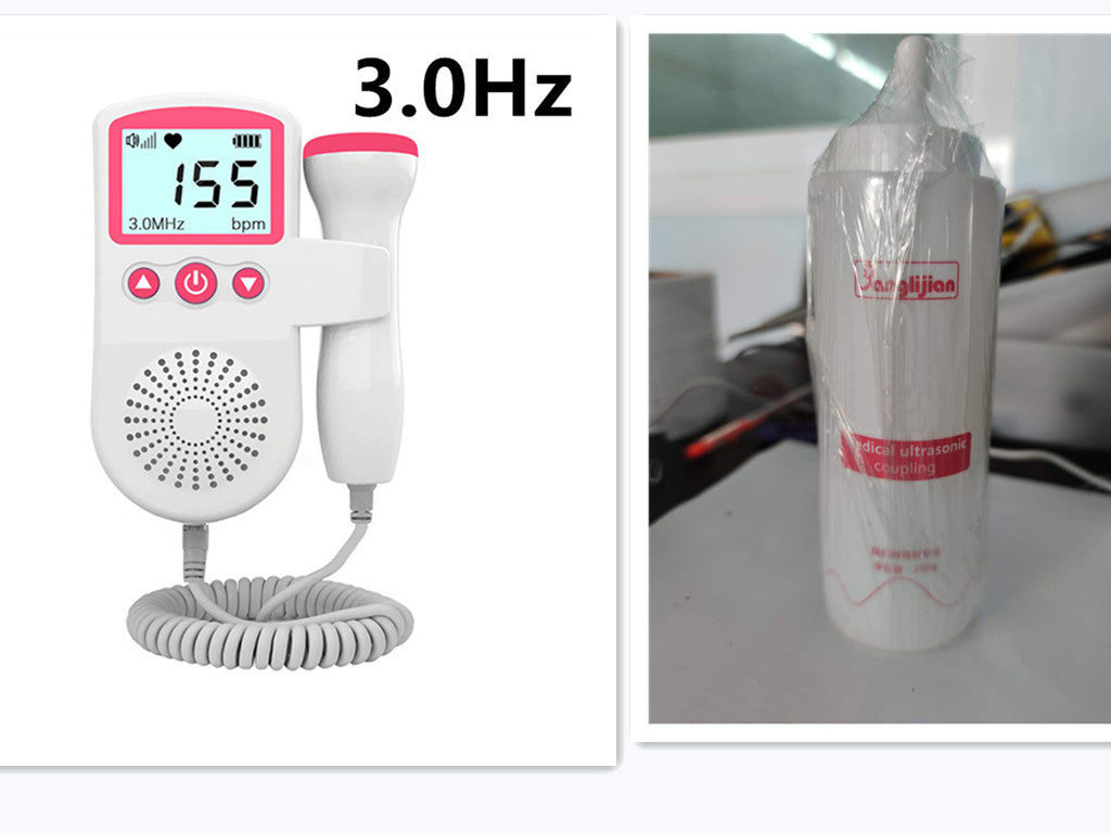 Fetal Heart Rate Monitor – Home Pregnancy Baby Heartbeat Detector