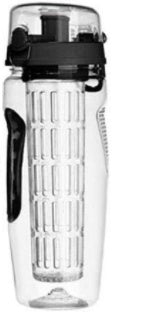 32oz Fruit Infuser Water Bottle BPA-Free Plastic Juice Shaker