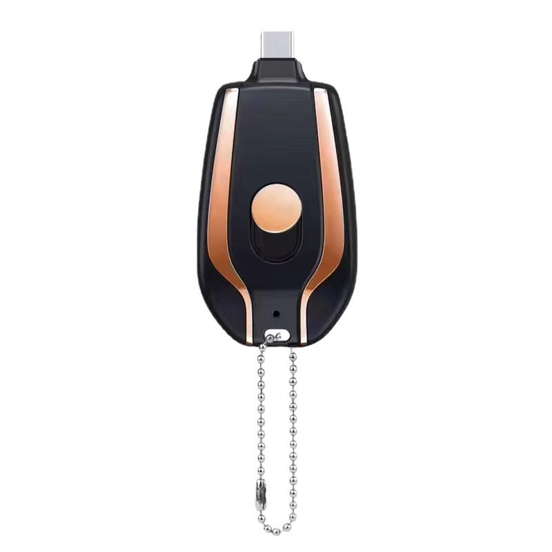 Mini Power Bank Keychain Charger – Fast Charging Backup Battery Pack - Markety Way